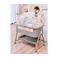 Bassinet Portable Baby Crib-Grey
