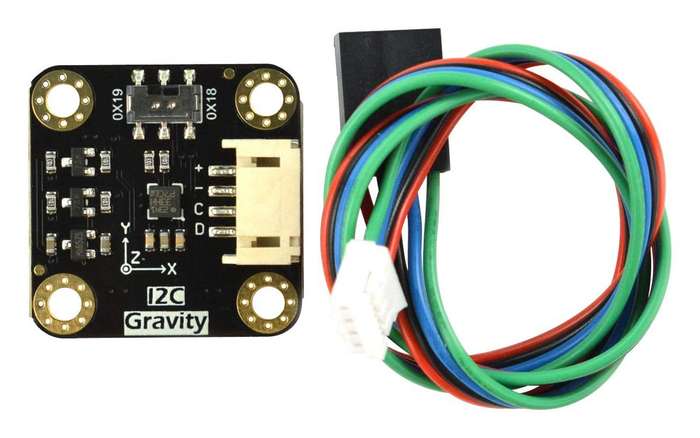 DFRobot (SEN0411) Accelerometer Board, Gravity, Triple Axis
