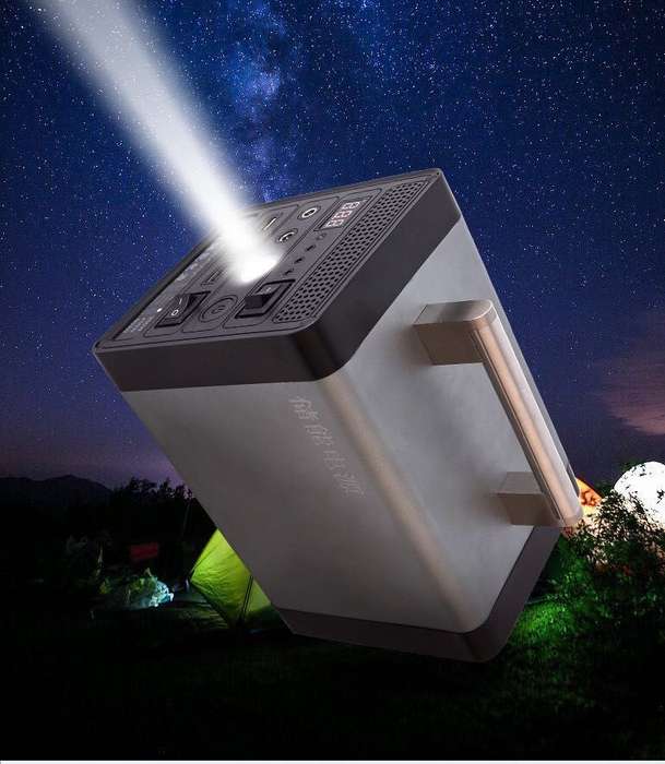 Mulit Function Solar 200W UPS Portable Outdoor Energy Storage Power Supply