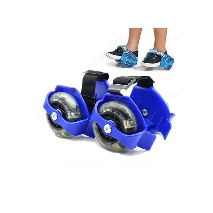 Adjustable Flashing Heel Roller Pulley Skates