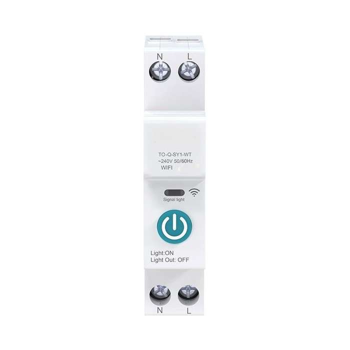 Wireless WiFi Smart WiFi Geyser timer switch - Smart Life/Tuya app 63A WiFi Smart Circuit Breaker