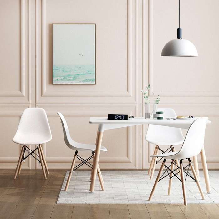 Dining tables - Wooden Leg for Dining and Workplace Table - Size 1.2M