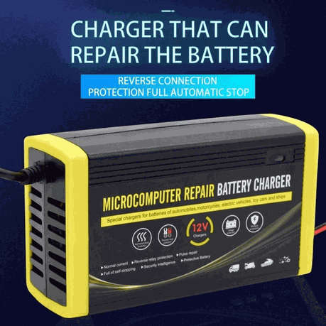 12V 7A Lead Acid Microcomputer Repair Battery Charger for Car/Motorcycle