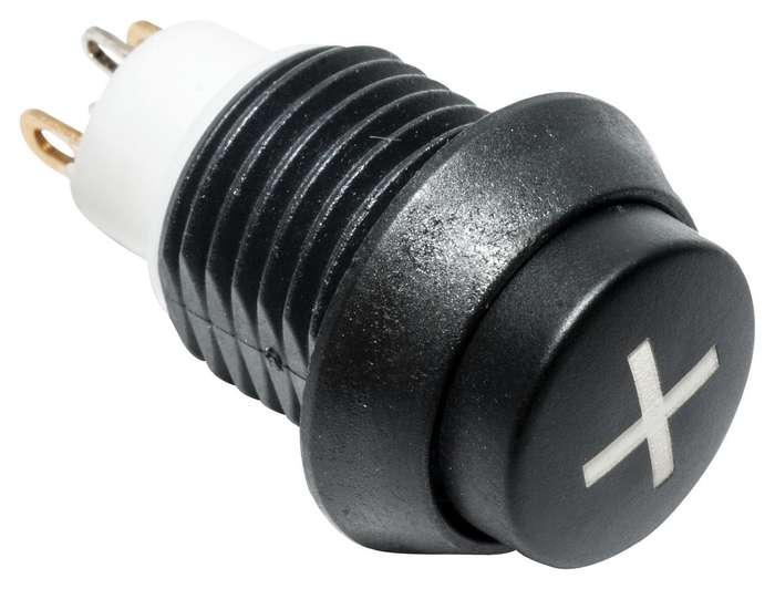 C&K Components (APB4E07TZBE001) Industrial Pushbutton Switch, 13.8 mm