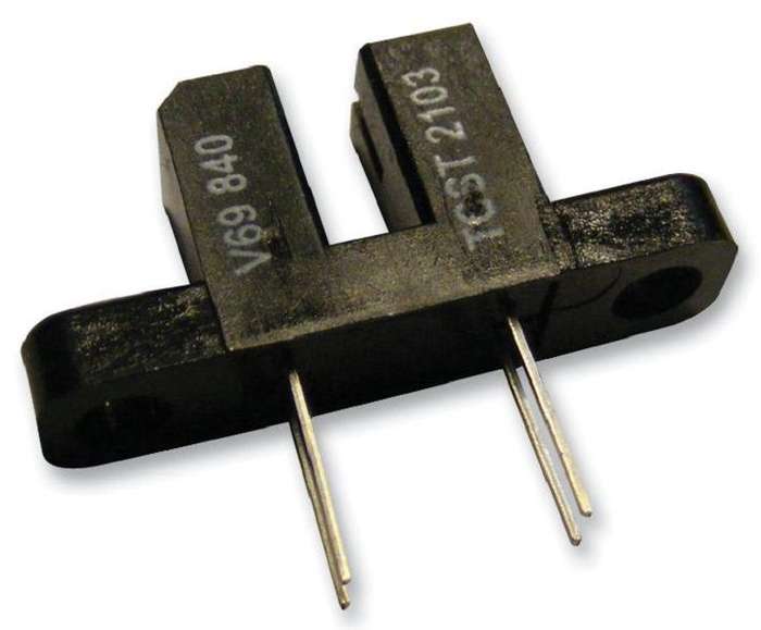 Vishay (TCST2103) Transmissive Photo Interrupter, Phototransistor