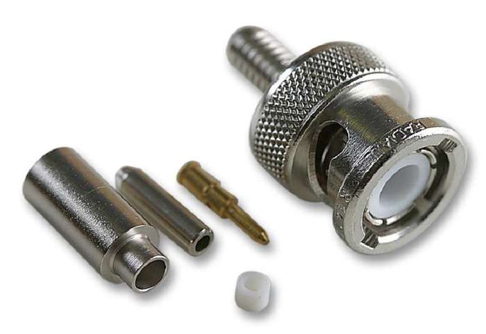 Radiall (R141075161) RF / Coaxial Connector, BNC Coaxial, Straight Plug