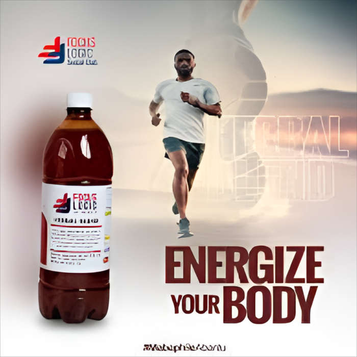 2 x 1L Focus Logic Herbal Tea Tonic | Organic Natural Health Blend