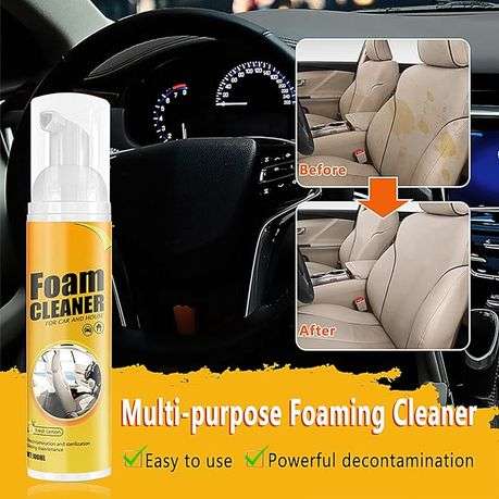 Set of 3 Foam Cleaner For Car And House