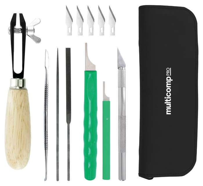 Multicomp Pro (MCP2012/3D/FL) Finishing Tool Kit, 3D Printers