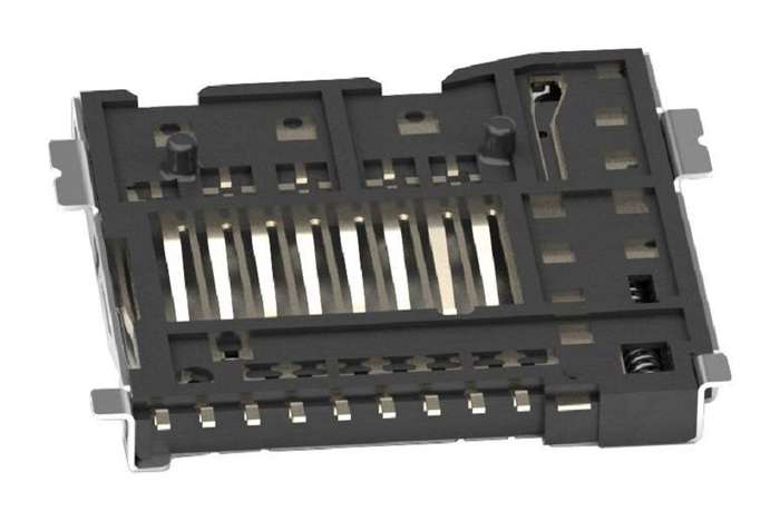 Wurth Elektronik (693071020811) Memory Card Connector, MicroSD, 8 Contacts
