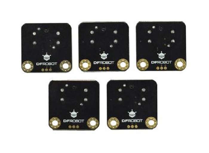 DFRobot (DFR0785) LED Button, 27 × 26.5 mm, PH2.0-3P, 3.3 V to 5 V