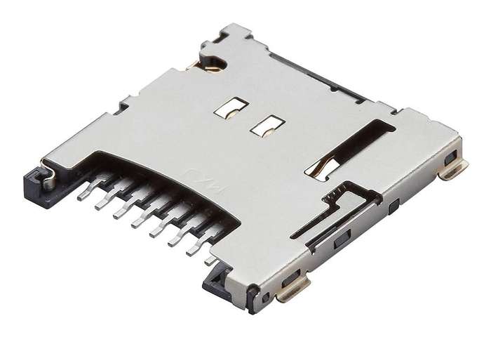 Molex (503182-1852) Memory Card Connector, MicroSD, Push-Push, 8 Contacts