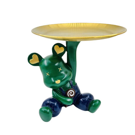 Resin Crafts Exploding Bear Tray Ornaments