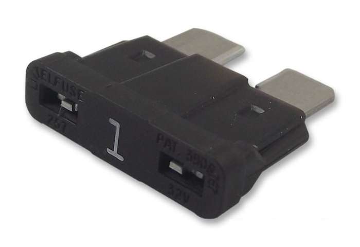 Littelfuse 0287001.L Fuse, Automotive, Time Delay, 1 A