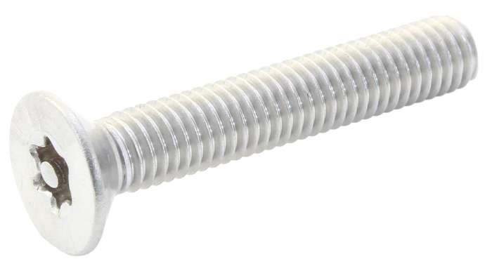 TR Fastenings (M3 6 M4A2MC S50 CSK T10) Security Screw, Security