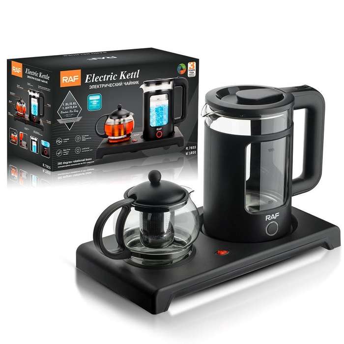 RAF Electric Kettle with Tea Brewer