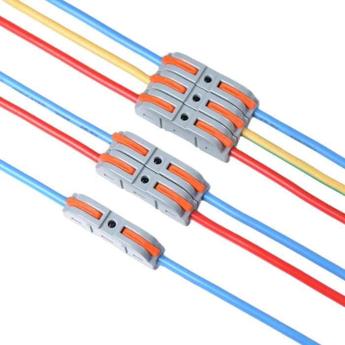 50 Piece 1 to 1 Quick Splicing Butt Wire Terminal Splicing Connectors