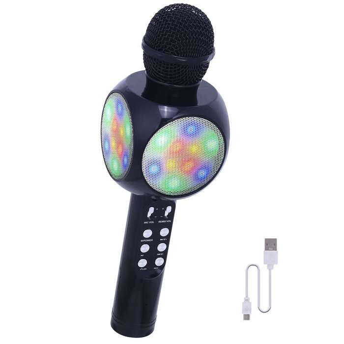 Karaoke Bluetooth Microphone Wireless Bluetooth Karaoke Microphone - Black