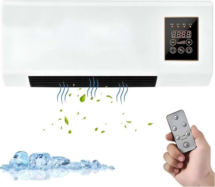 Mobile Wall Mounted Air Conditioning System - Combo Cooler & Heater
