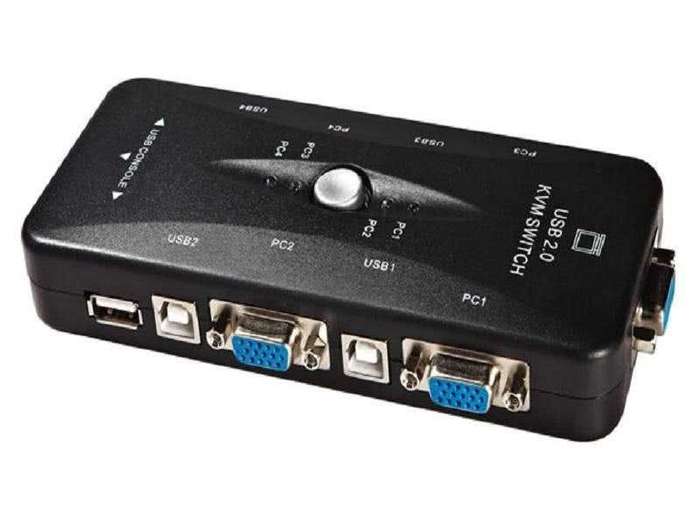 KVM USB 1 to 4