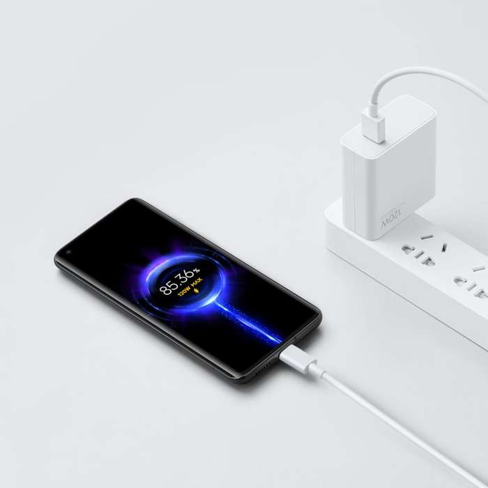 120W wall charger with 6A USB type-C charging cable