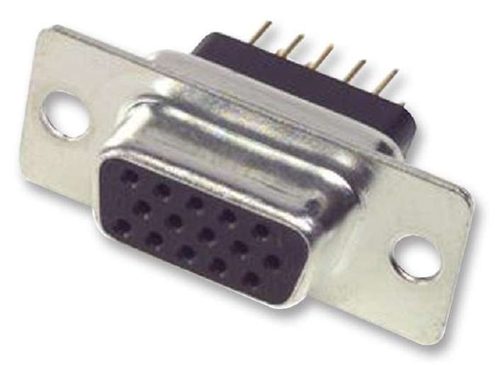 Multicomp (SPC15408) D Sub Connector, Receptacle, 15 Contacts