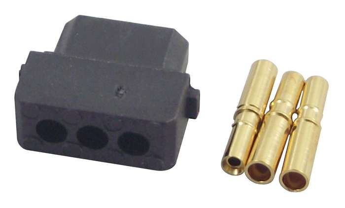 Harwin (M80-8980305) Rectangular Connector, 3 Contacts, Receptacle