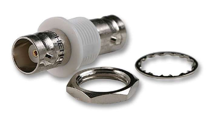 Amphenol (B7771B3-ND3G-50) RF / Coaxial Adapter, BNC, Jack, BNC, Jack
