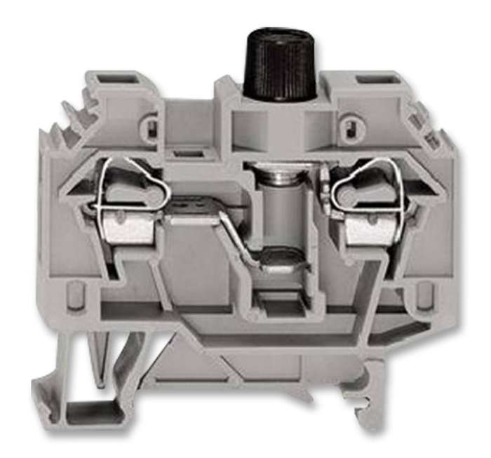 Wago (282-122) Fused Terminal Block, 2 Ways, 24AWG to 10AWG