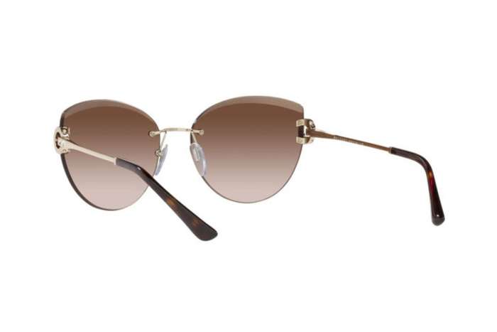 Bvlgari Bv 6166b - 278/13 Pale Gold Women Sunglasses