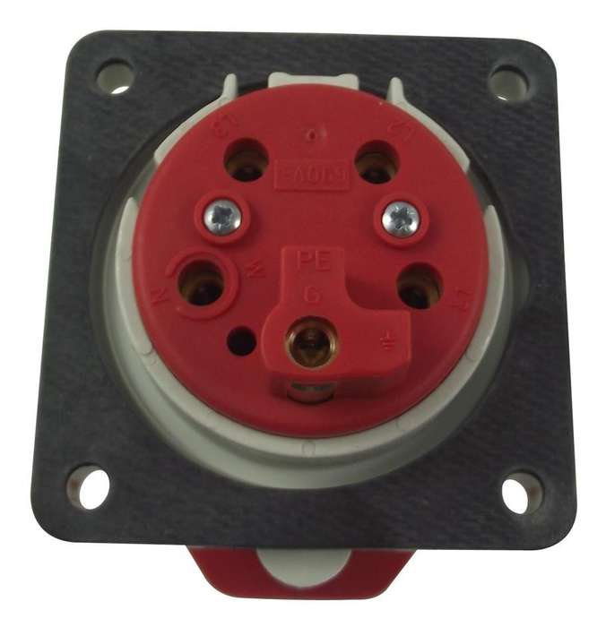 Walther (430) Pin & Sleeve Connector, 32 A, 400 V, Panel Mount, Outlet