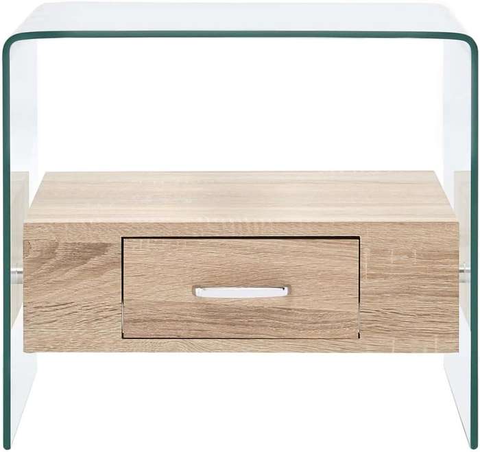 Glass Coffee Table- With a Drawer