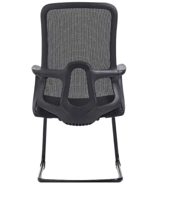 Visitor Office Chair - Breathable Mesh backrest-Black Colour