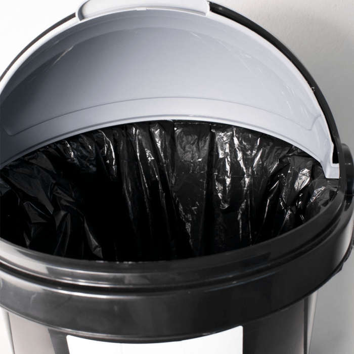 small Flip-Top Dustbin 50L-(Set of 3)