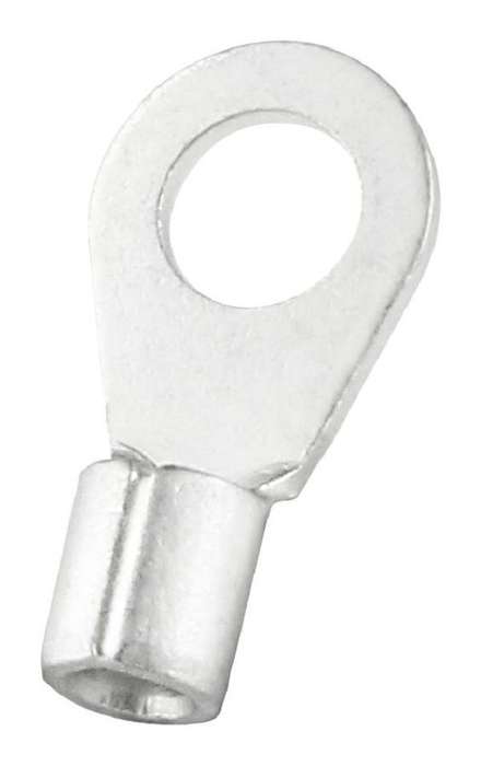Multicomp Pro (MC002882) Ring Tongue Terminal, M4, #8, 14 AWG, 2.5 mm²