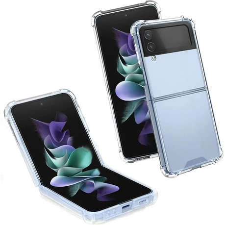 Clear Shockproof Protective Case for Samsung Galaxy Z Flip 4 5G