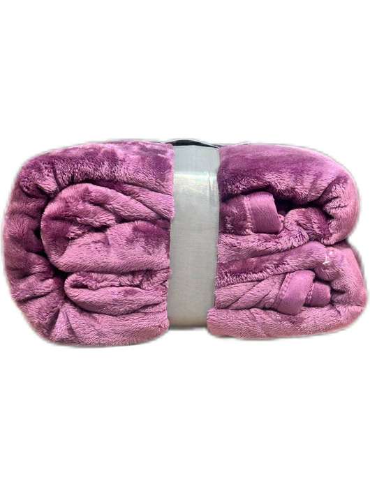 Big and super soft Absolute Decor Fleece Throw - Purple