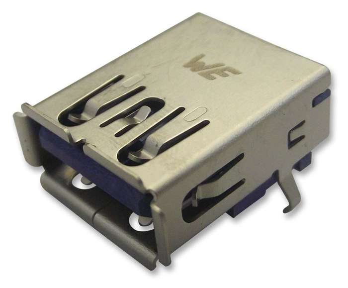 Wurth Elektronik (692122030100) USB Connector, USB Type A, USB 3.0