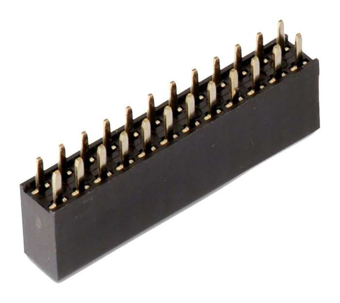 Wurth (61303621821) PCB Receptacle, Board-to-Board, 2.54 mm, 2 Rows