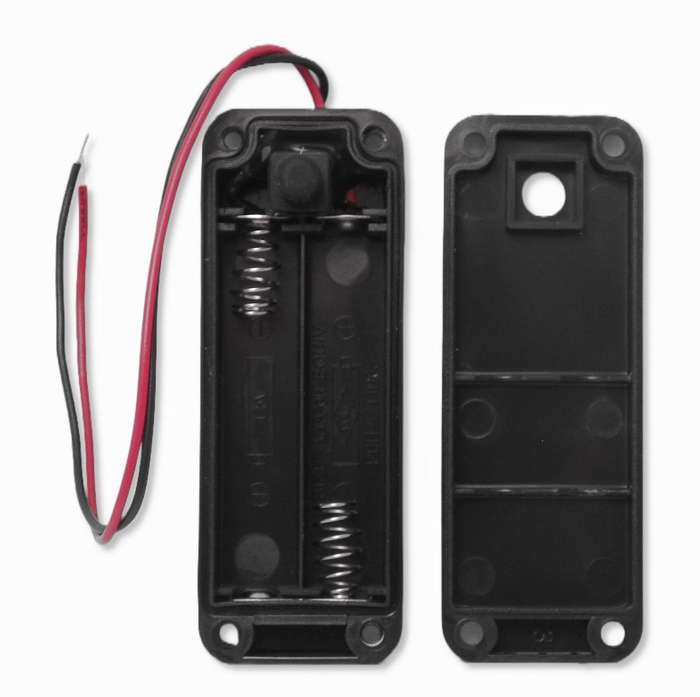 Multicomp Pro (MP010069) Battery Holder 2xAAA Size, 150mm
