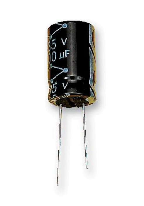 Multicomp Pro (MCRH63V227M10X21) Electrolytic Capacitor, 220 µF, 63 V,