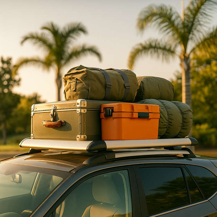 1.6M Roof Cargo Basket - Universal Car Luggage Carrier