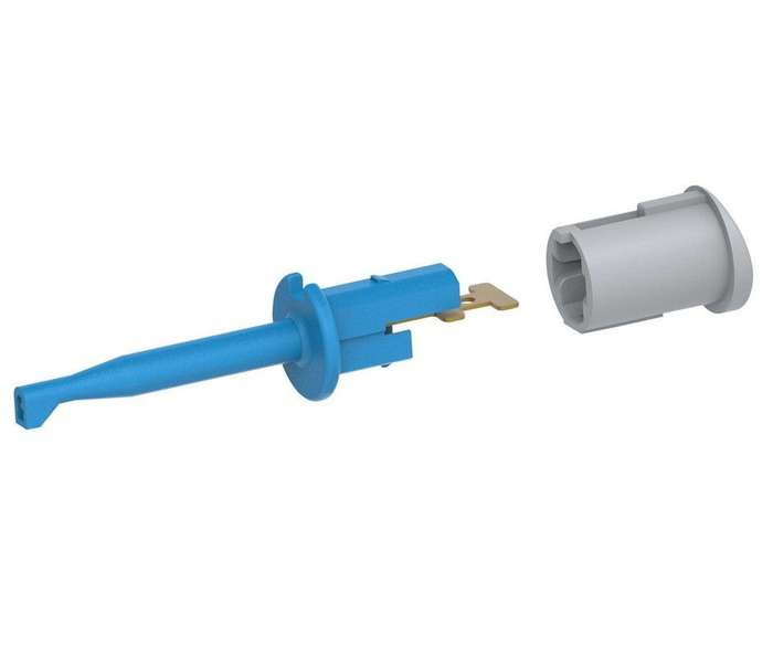 Tenma 72-14326 Test Probe Connector, 6A, 70V, Blue, Hook, Multifunction