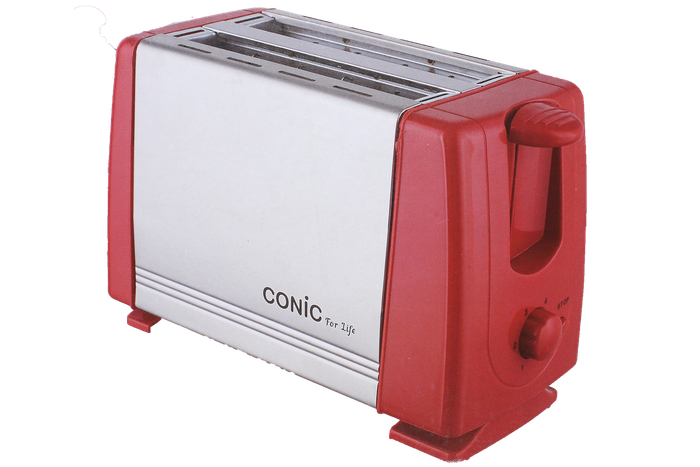 Conic 2 Slice Toaster - RED (DISPLAY MODEL)