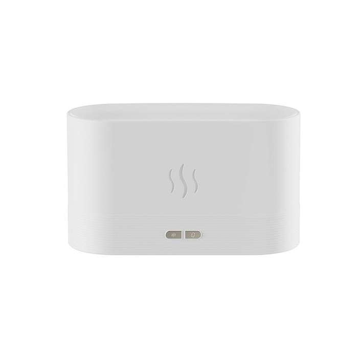 Simulation Flame Light Aromatherapy Diffuser - White