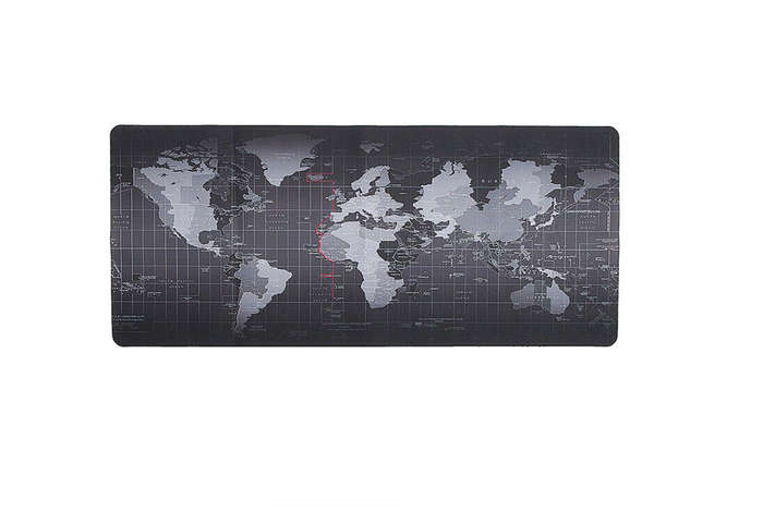 Extended World Map Mouse Pad - Extra Large