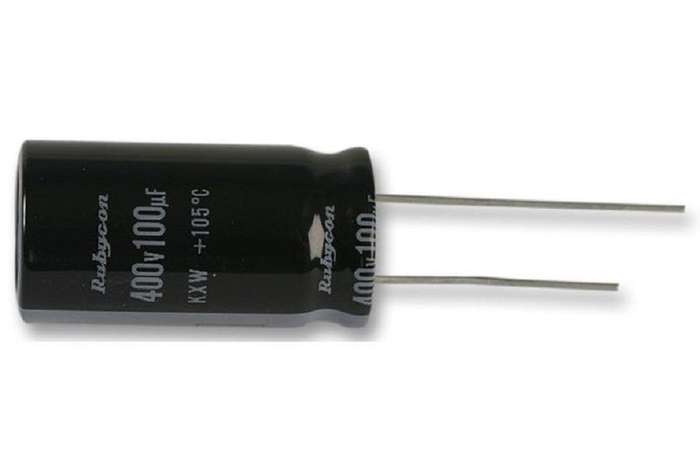 Rubycon (50ZLH470MEFC12.5X20) Electrolytic Capacitor, Miniature, 470µF, 50V