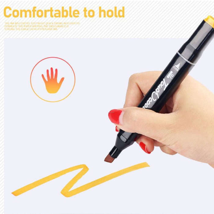 Oil-Based Thick Colouring Marker Pen Set-80pcs