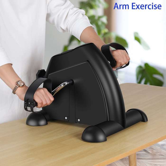Mini fitness bike pedal small fitness equipment with LCD display