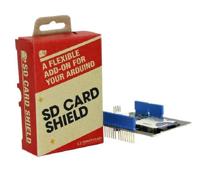 Seeed Studio (103030005) SD Card Shield V4 Board, 3.5 V to 5.5 V